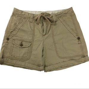Y2K Polo Jean Co. by Ralph Lauren Khaki Relaxed Fit Hampton Short Cargo 28/6